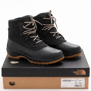 The North Face Shellista IV Shorty Waterproof Winter Boots Black Size 9